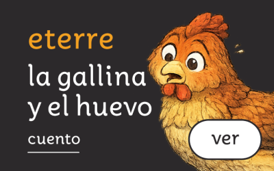 cuento. la gallina y el huevo del ganso